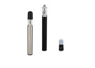 Black / Silver / White CBD Smoke Pen 0.4A Battery With Pyrex Glass Material